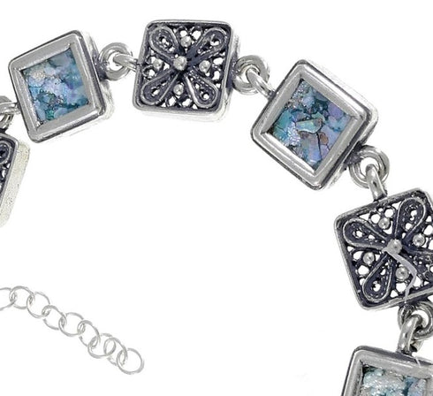 Squair Roman Glass Bracelet